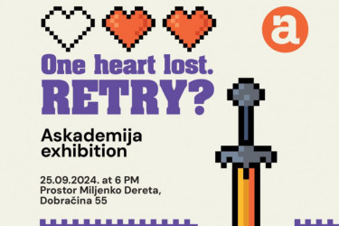 Odgovor na gubitak i nov početak: Izložba "One heart lost. Retry?"