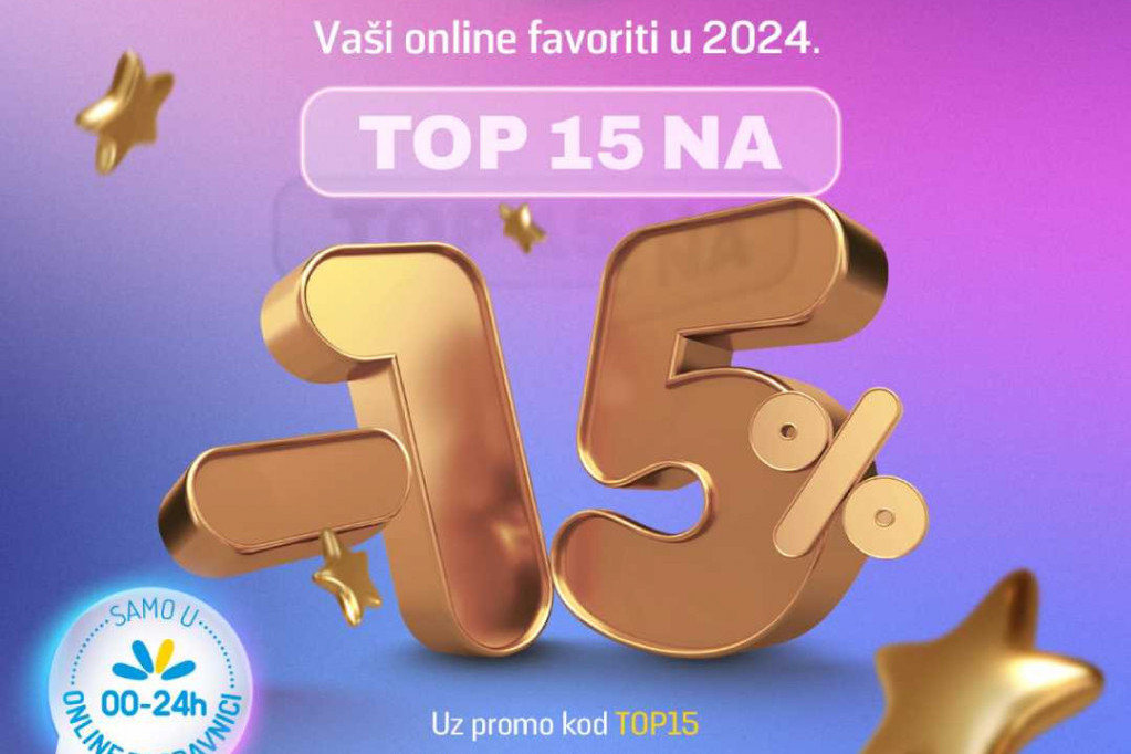 Uz promo kod TOP15, ostvarite -15% popusta na omiljene Lilly proizvode – čak i na već snižene!