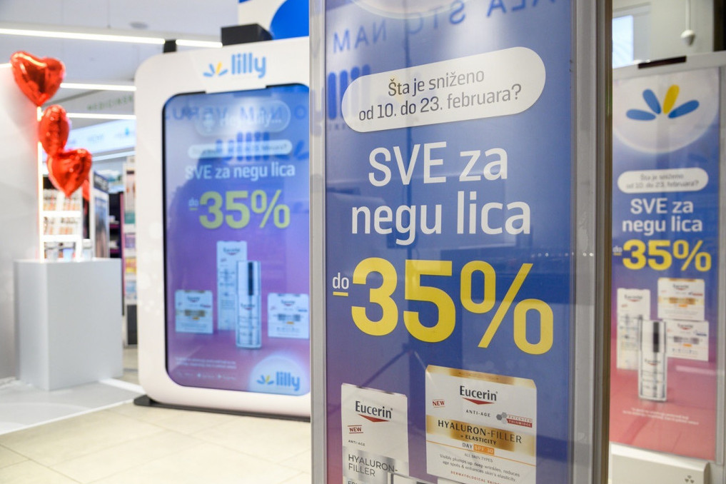 U Lilly drogerijama popust do 35% na sve proizvode za negu lica!